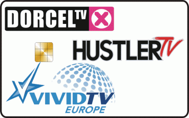 Card Attack® - Dorcel TV + Hustler TV + Vivid TV + Dorcel XXX 19° via
